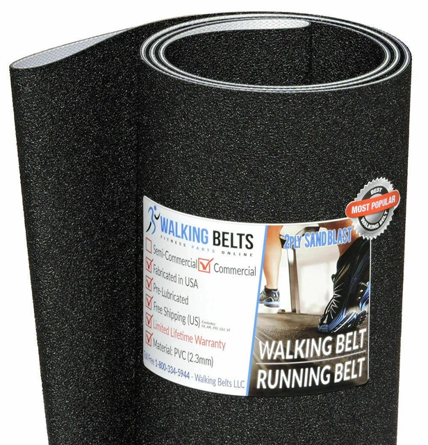 Star Trac TR1800 Treadmill Running Belt 2ply Sand Blast Serial Lxxxxx