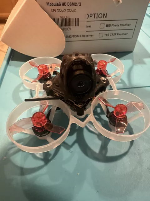 HAPPYMODEL  MOBULA 6 HD! Fpv Analog NEW! DSMX/DSM2 Whoop Drone 65mm