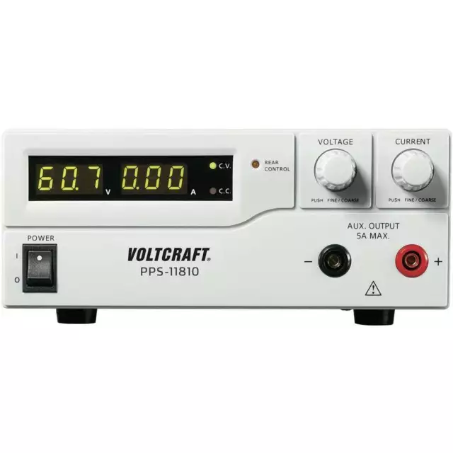 Alimentation de laboratoire réglable VOLTCRAFT PPS-11810 1 - 18 V/DC 0 - 10 A