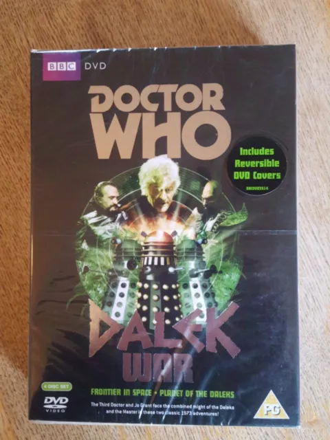 DOCTOR DR WHO PLANET OF THE DALEKS DVD JON PERTWEE New Sealed Original UK Rel R2