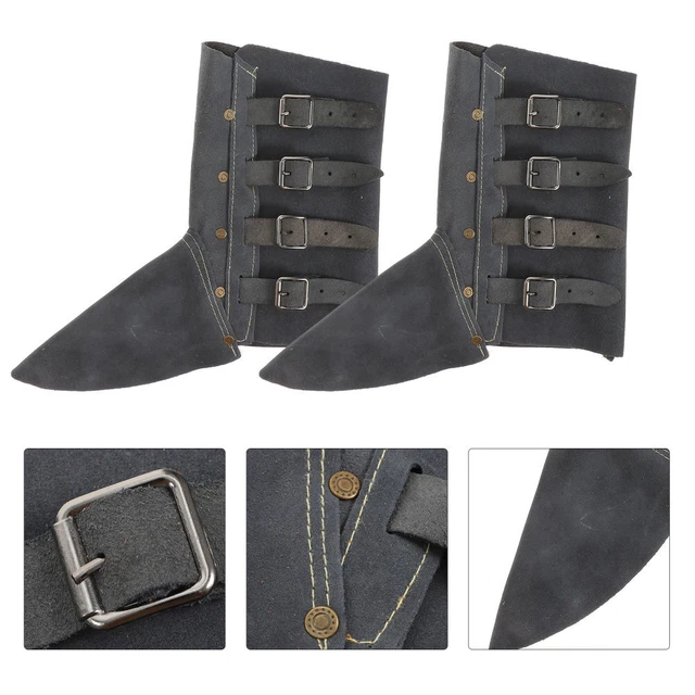 Welding Protective Legs Work Flame Resistant Boot Welder Protection