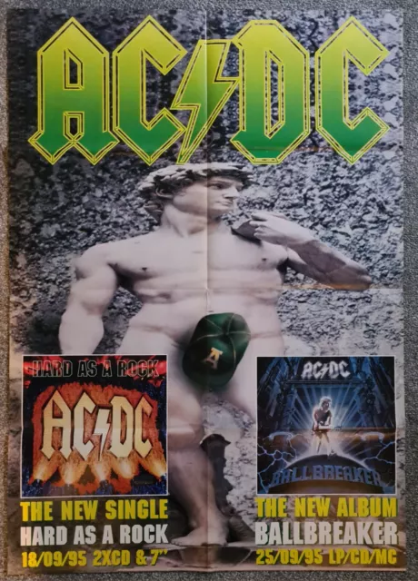 AC/DC Vintage Ballbreaker Poster 1995