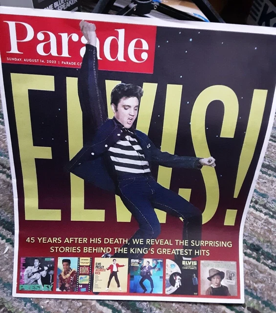 Parade Magazine August 14 2022 Elvis