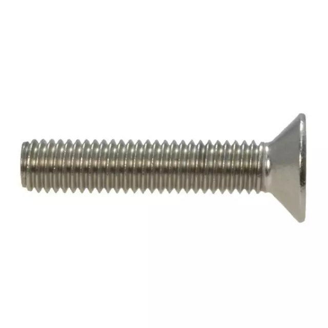 M6 (6mm) x 1.00 pitch Metric Coarse COUNTERSUNK Socket Screw CSK Stainless 2