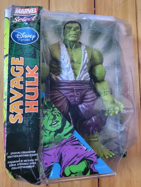 Savage Hulk Marvel Select Diamond Disney Store Exclusive Action Figure Collector