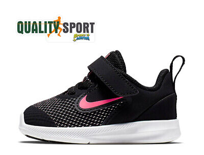 Nike Downshifter 9 Nero Scarpe Shoes Bambina Infant Sneakers AR4137 003