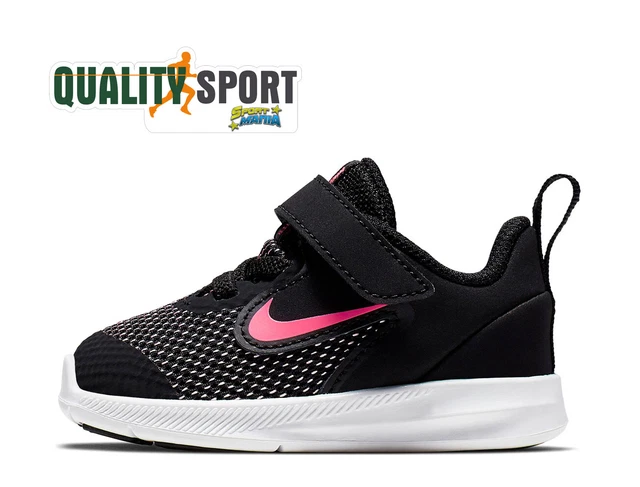 Nike Downshifter 9 Nero Scarpe Shoes Bambina Infant Sneakers AR4137 003