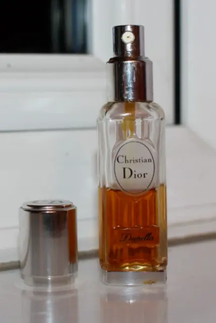 Vintage Christian Dior Diorella used 25ml Parfum Perfume bottle faulty sprayer