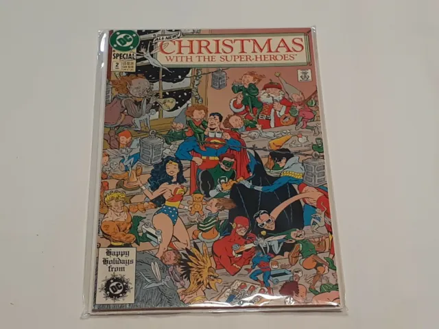 DC Comics "Christmas With The Super-Heroes" Issue 2 1989 VF/NM