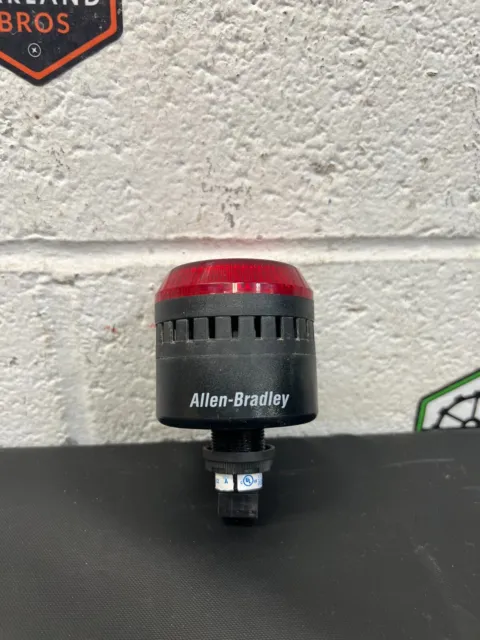 Allen Bradley 855PC-B24LE422 Ser A Panel Mount Light and Sound Combination Alarm