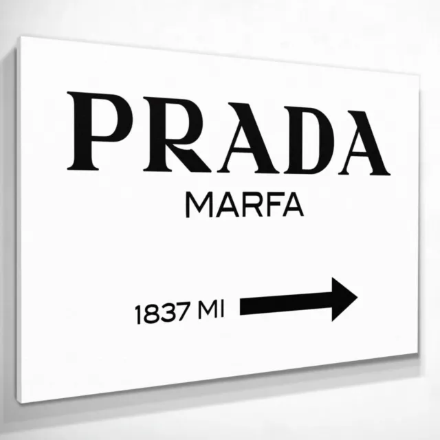 Quadro Prada Marfa originale ❤️ stampa su tela pro0