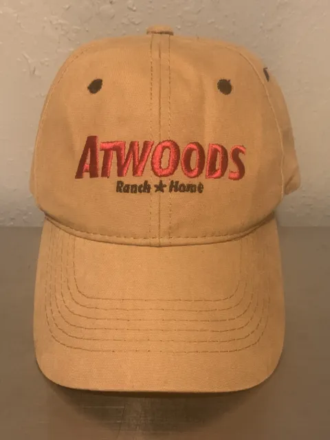 Atwoods Ranch & Home Adjustable Hat Cap Brown