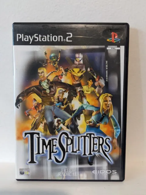 TimeSplitters Sony PS2 Playstation 2 Game PAL Boxed & Complete With Manual