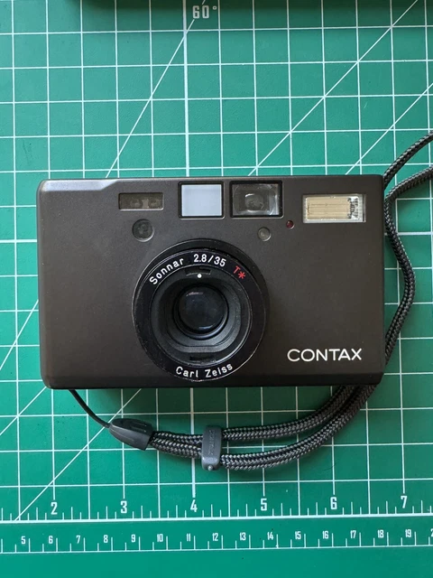 Contax T3 MINT 35mm Point & Shoot Film Camera Black