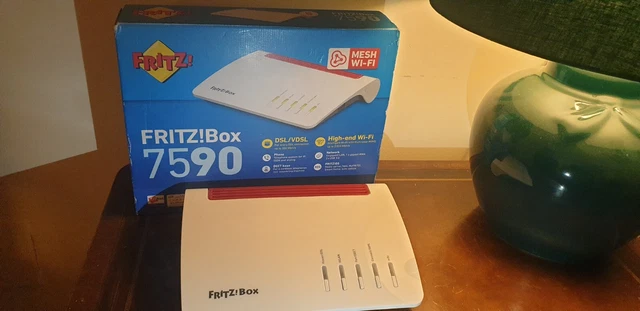 FRITZ!Box 7590 Modem Router VDSL/ADSL Fritz nuovo mai usato