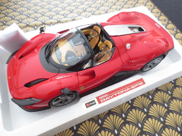 Ferrari Miami 2024 Ferrari Daytona SP3 2022 Blanche - Modèle Miniature 1:43 Bburago Signature - Neuf Paolo Soprani