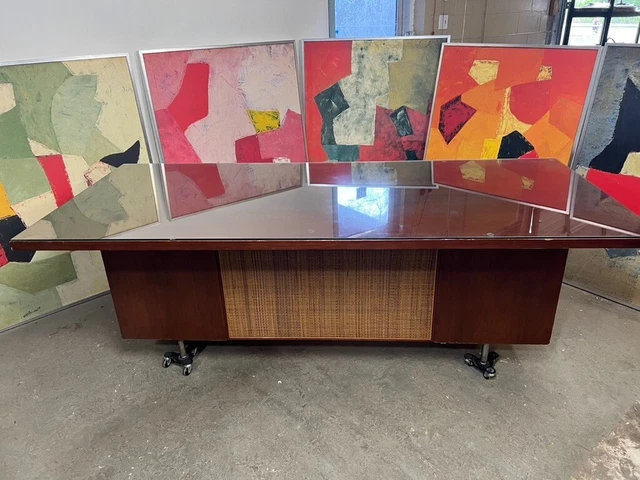 George Nelson Executive Desk With Locks