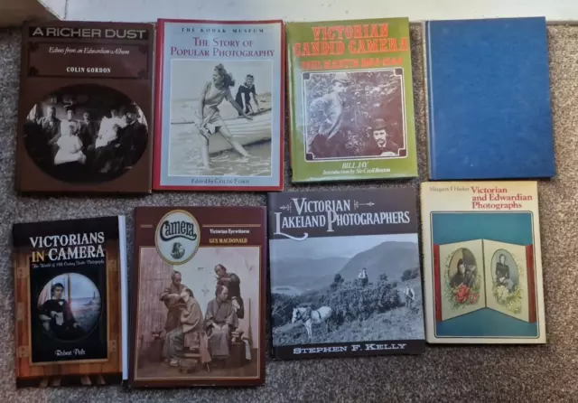 job lot victorian reference pictorial photography books x8 listed description