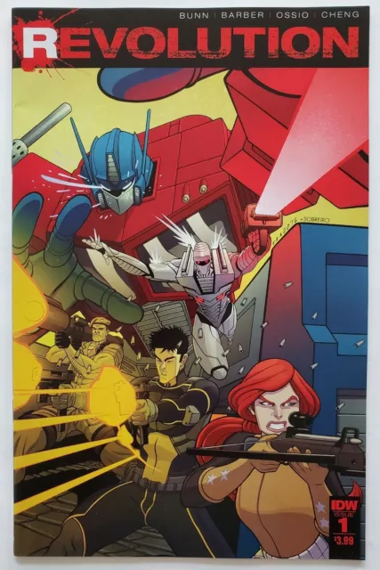 Revolution #1 NM  Cover A  IDW  TRANSFORMERS!!!