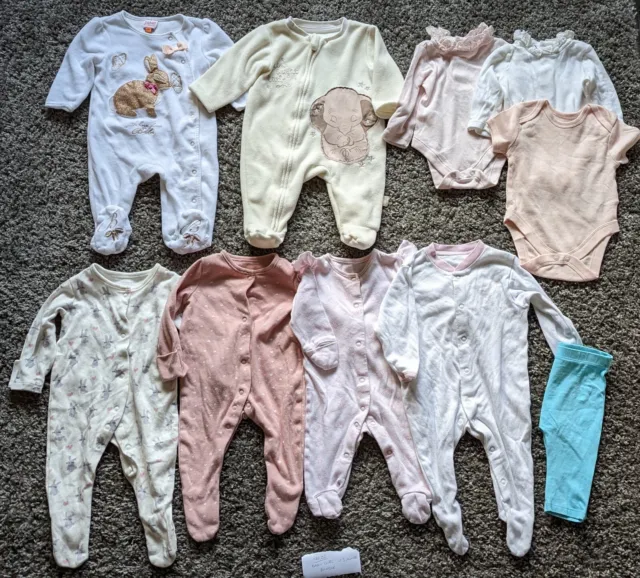 baby girl clothes 0-3 months bundle (no.22)