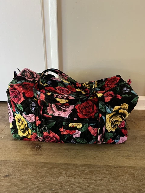 Vera bradley on sale havana rose weekender