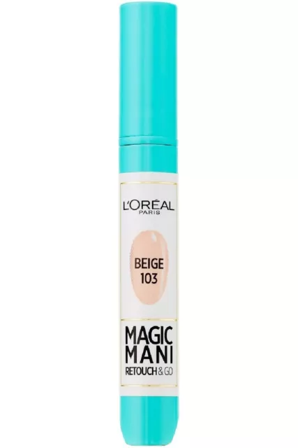 Loreal Magisch Mani Nagellack Retuschieren Und Go 4ml Beige #103