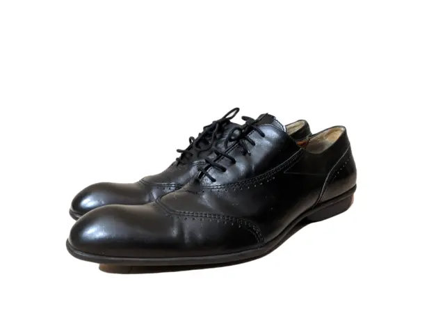 👞  Kenzo Pointure 44 👞  chaussures habillées cuir noir homme à lacets