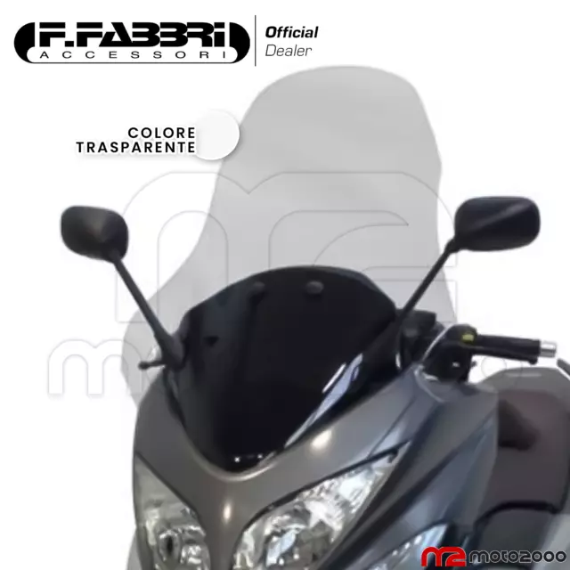 Parabrezza Cupolino 660X950 Fabbri Exclusive Yamaha T-Max 500 2008/2011