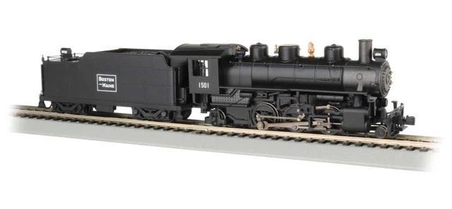 Bachmann-Baldwin 2-6-2 Prairie with Smoke - Standard DC -- Boston & Maine 1501 -