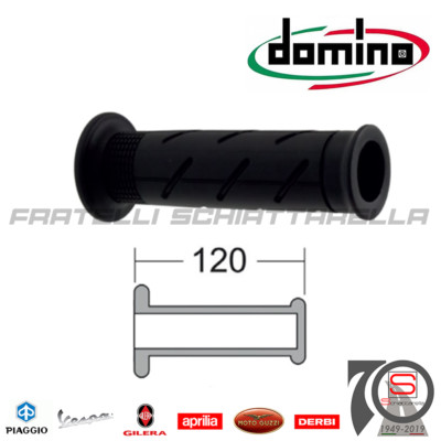 Domino MANOPOLE MOTO DOMINO HONDA STYLE per STRADA SCOOTER UNIVERSALI ORIGINALI Forate 