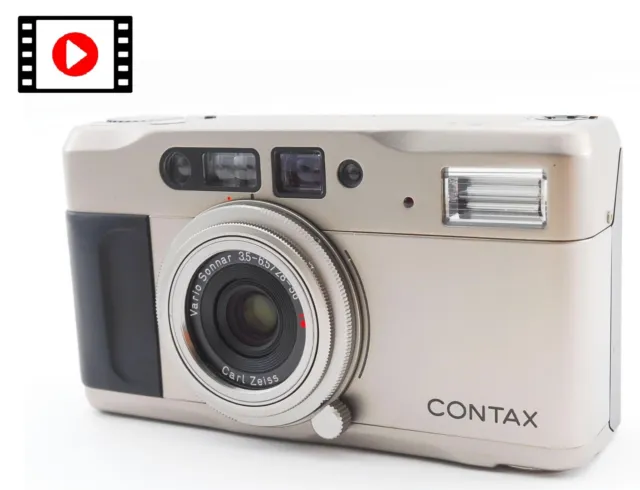 READ【NEAR MINT w/Case】 Contax TVS Point & Shoot 35mm Compact Film Camera JAPAN