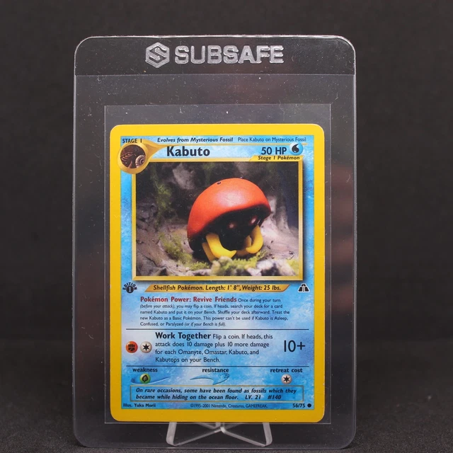 🔥 1st Edition Kabuto | Neo Discovery 56/75 | Moderately Played VG | WOTC 🔥