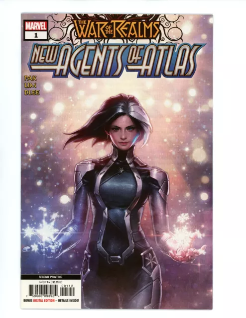 War Of The Realms New Agents Of Atlas #1 - Jeehyung Lee 2nd Print Variant