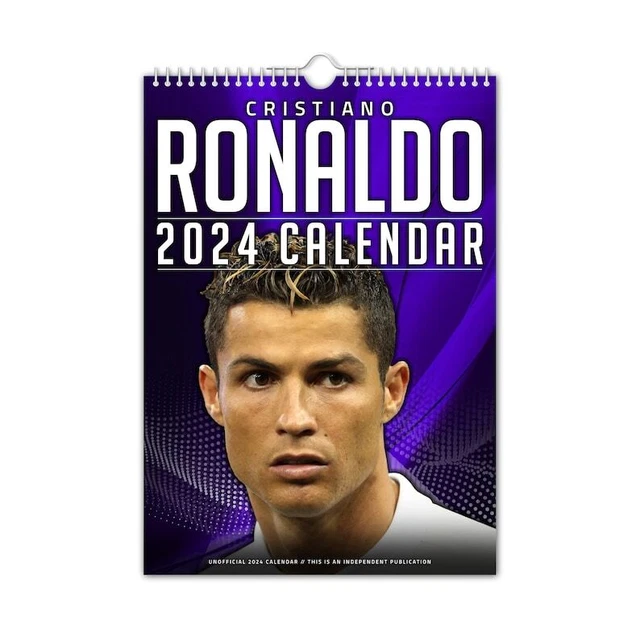 2024 WALL CALENDAR Cristiano Ronaldo, CR7 Football Wall Calendar 2024