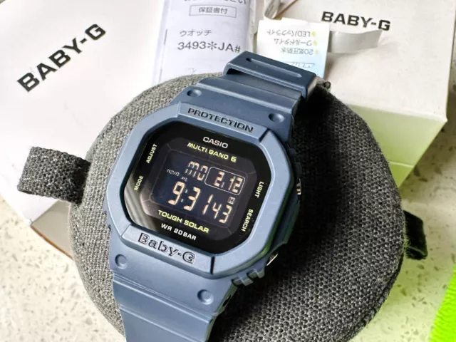 CASIO BABY-G BGD-5000-2JF NAVY G-Shock multiband 6 solar gshock **PLEASE READ