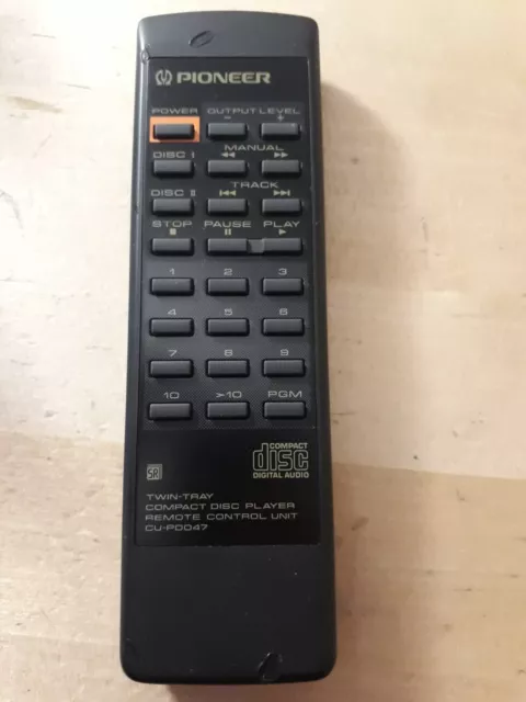 Original Pioneer  CU-PD047 Fernbedienung Remote Control/geprüft.          #295