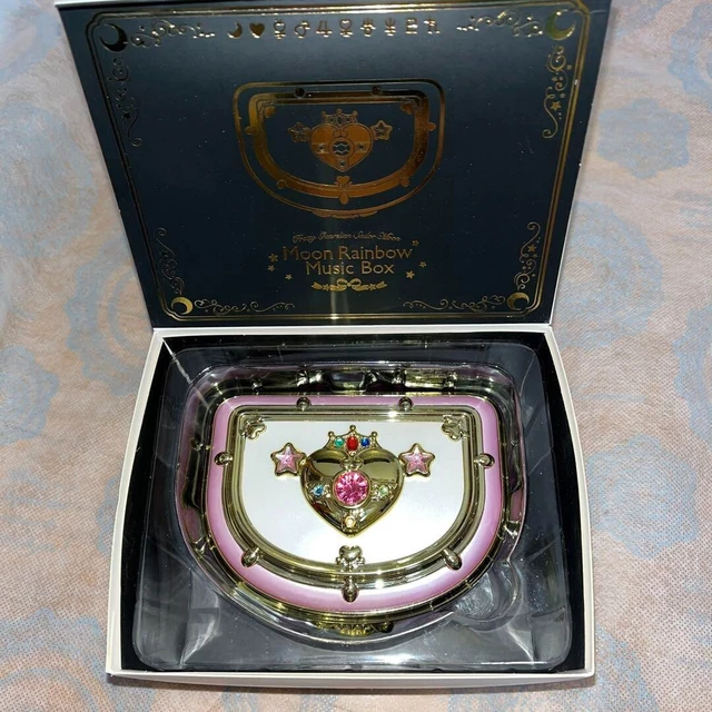 Sailor Moon 25th Jewelry Case Rainbow Music Bread12.5cm  From Japan