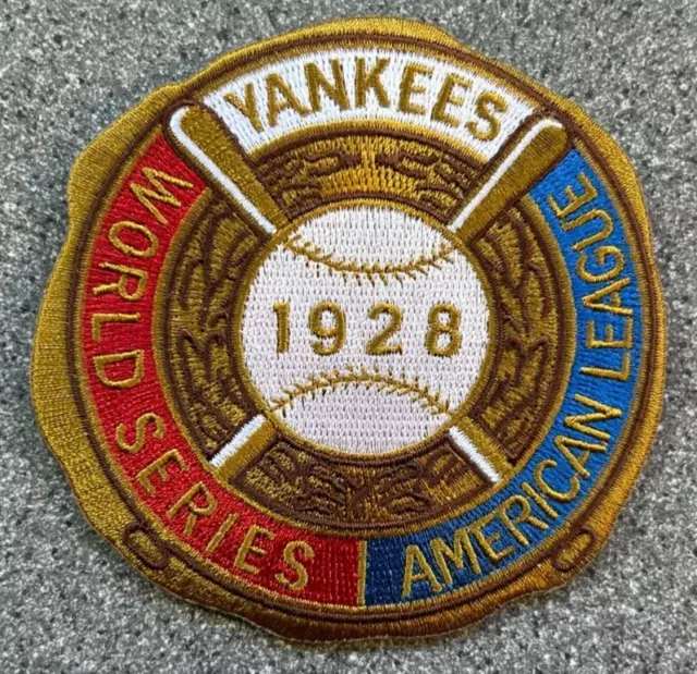 1928 World Series New York Yankees Official Licensed Mlb Baseball Team Patch
