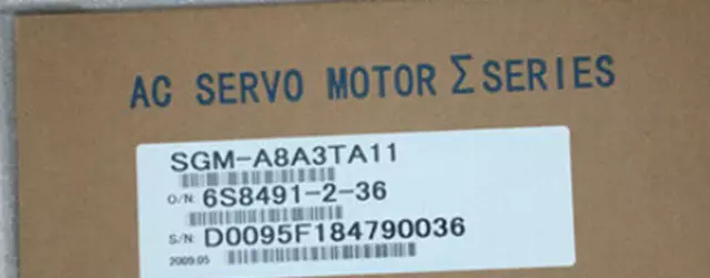 New Yaskawa Ac Servo Motor Sgm-A8A3Ta11