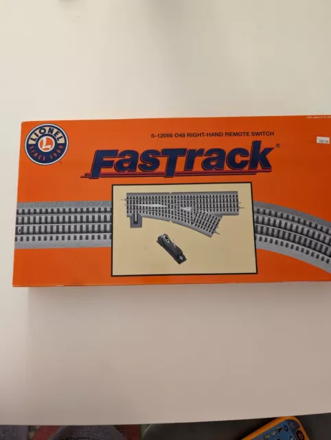 Lionel O # 6-12066 - FasTrack O-48 Remote Switch - Right Hand OB