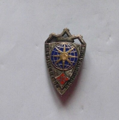 INSIGNE 42ÈME REGIMENT D'INFANTERIE EUR 6,00 PicClick DE