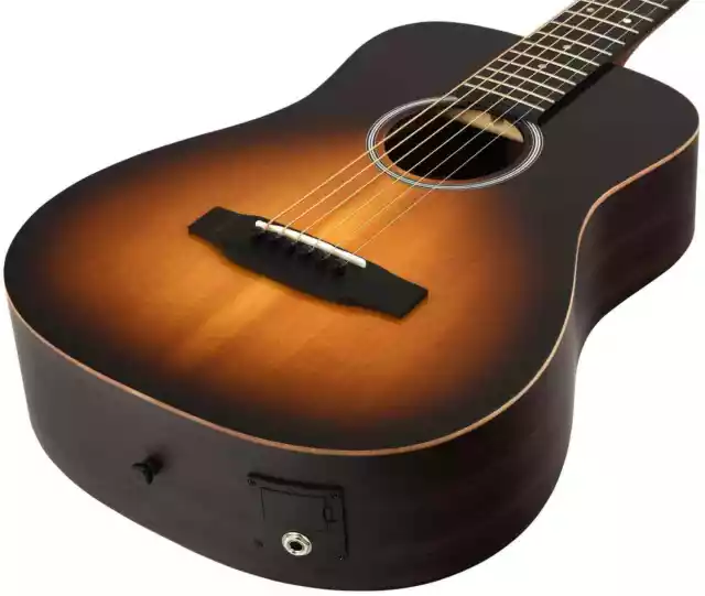 Sigma-Guitares Voyage Guitare TT-12E-SB + Capteur / Micro Lieux D'Exposition Sac