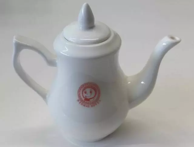 VINTAGE Hermas Hotel International Collectible Mini Teapot