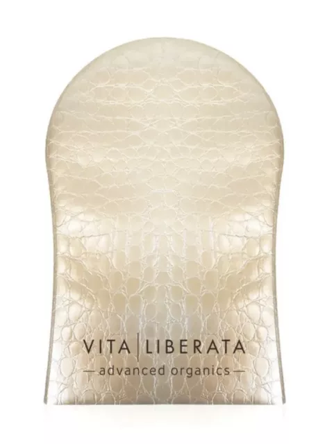 VITA LIBERATA Gold Croc Self Tanning Applicator Mitt NEW