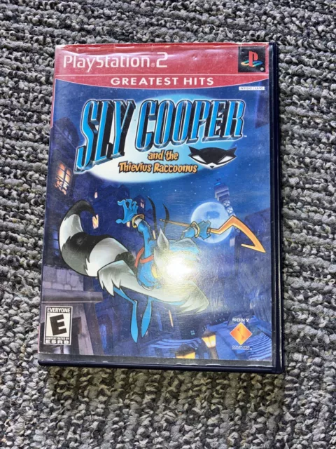 Sly Cooper And The Thievius Raccoonus PS2 GH NM/DD - (See Pics)