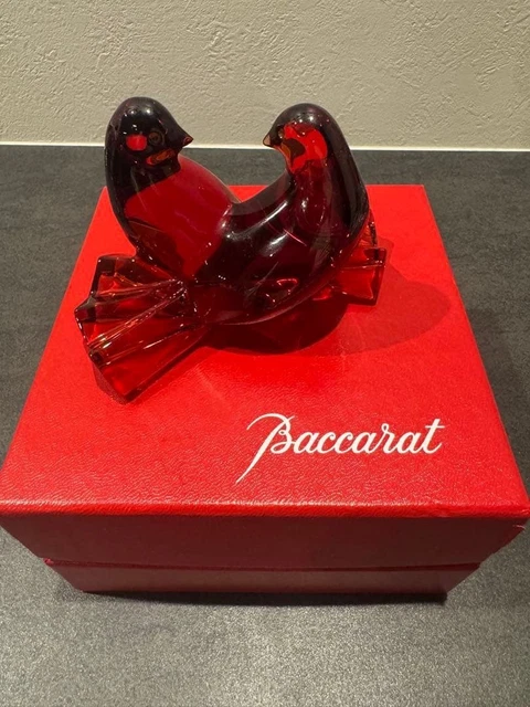 BACCARAT FRANCE RUBY Red Crystal 