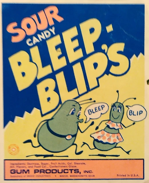 Vintage Vending Machine Display Card