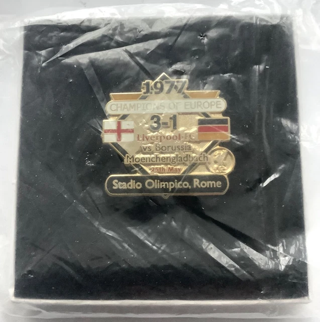 Pin's émaillé Danbury Mint - Liverpool FC 1978 Champions D'Europe