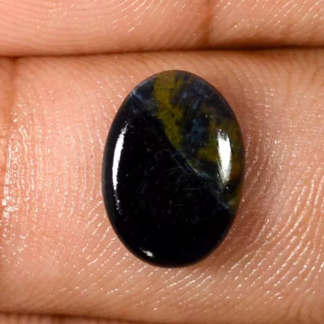 02.70 Cts 100% Natural Chatoyant Flash Pietersite Cabochon 09 x 13 mm Gems UA32