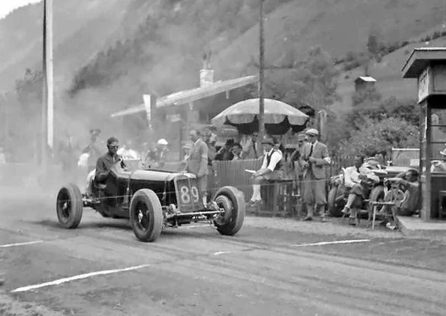 Richard Seaman, 1935 Grossglockner  Hillclimb., A4 Photo